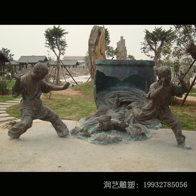 商业街典故人物铜雕 商业街典故人物铜雕
