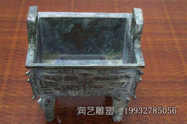 小区香炉景观铜雕 小区香炉景观铜雕