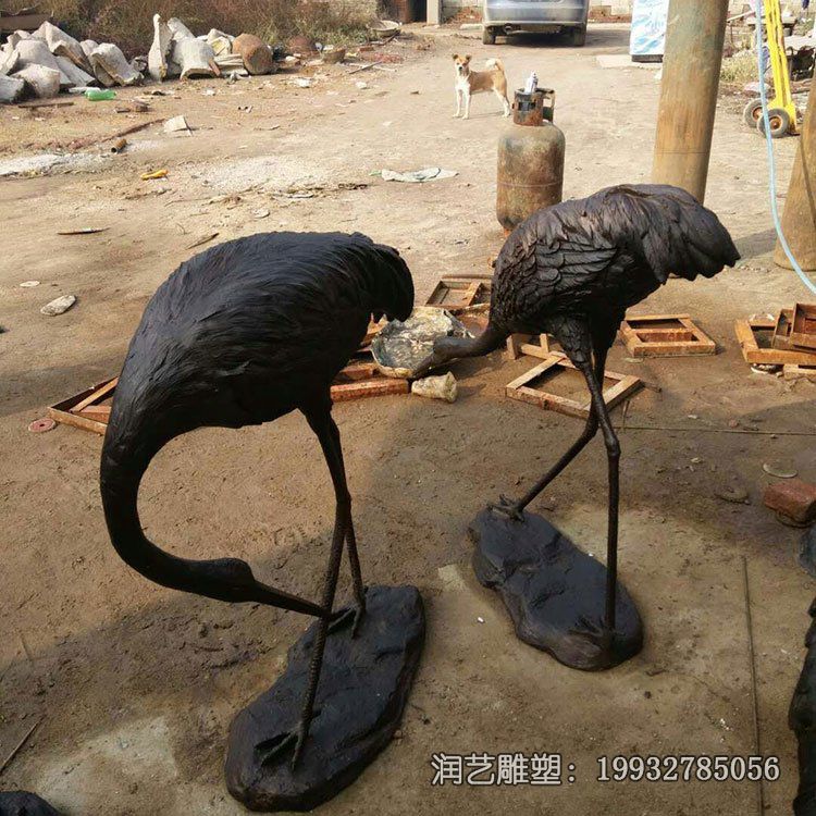 商场天鹅动物铜雕 商场天鹅动物铜雕