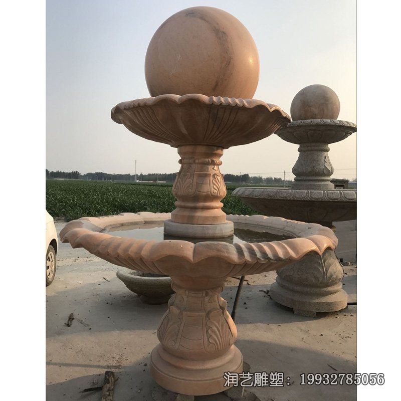 商业街风水球景观石雕 商业街风水球景观石雕