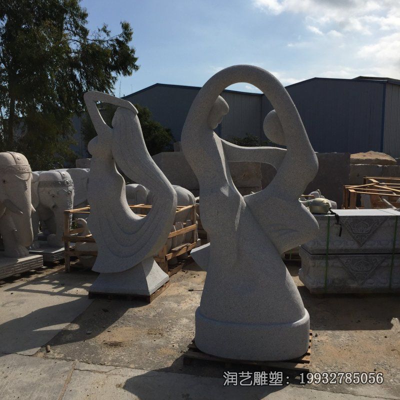 商场抽象人物石雕 商场抽象人物石雕