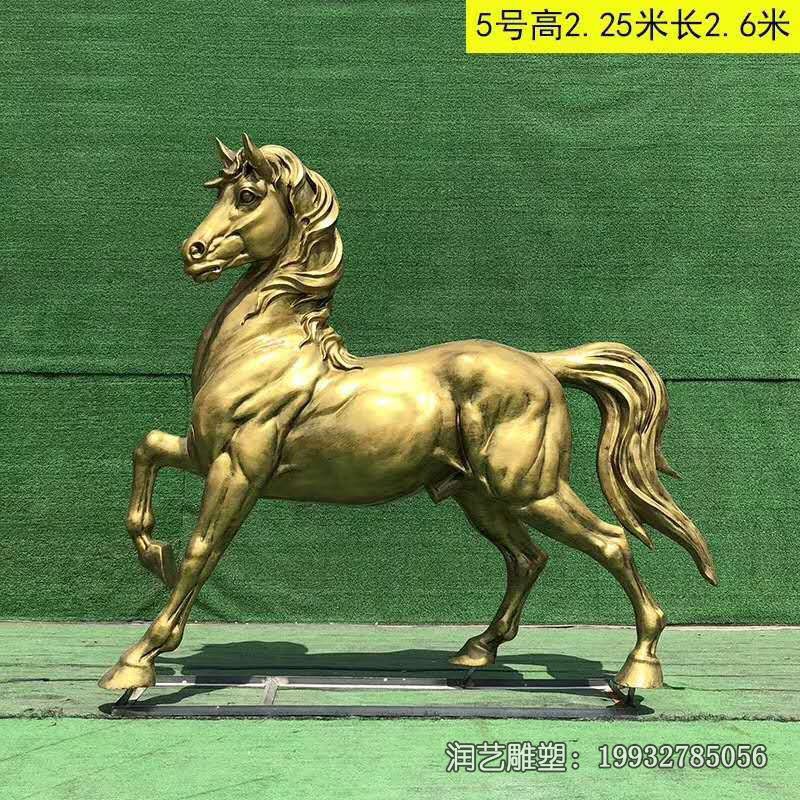 企业奔跑马动物铜雕 企业奔跑马动物铜雕
