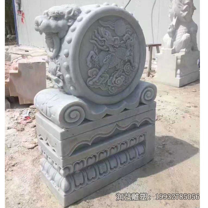 景区抱鼓石景观石雕 景区抱鼓石景观石雕