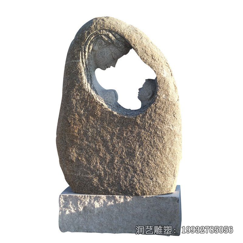 草坪抽象人物石雕 草坪抽象人物石雕