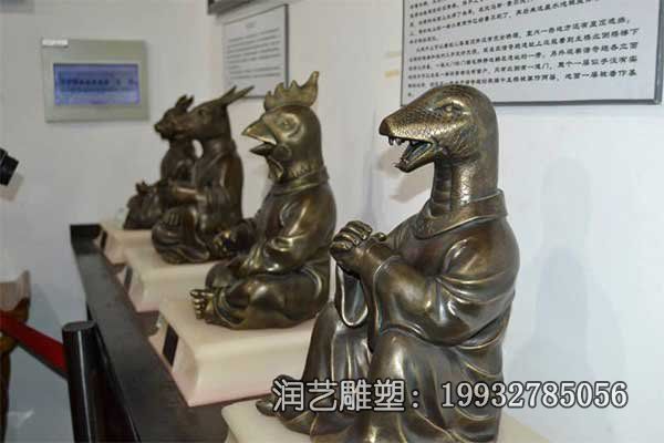 企业十二生肖动物铜雕 企业十二生肖动物铜雕
