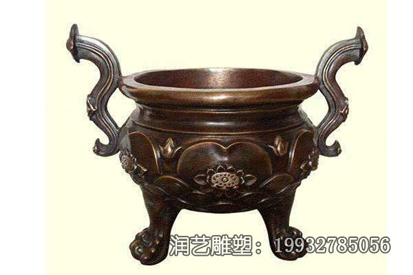 草坪香炉景观铜雕 草坪香炉景观铜雕