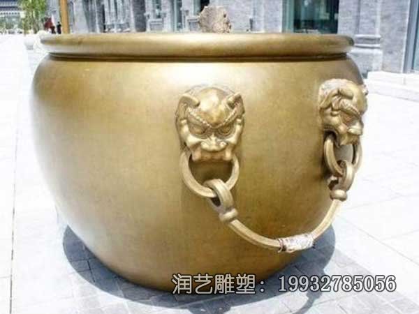 公园水缸景观铜雕 公园水缸景观铜雕