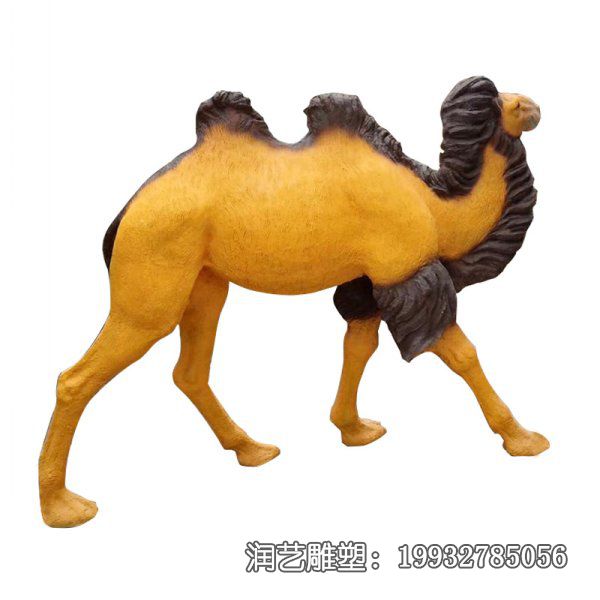 医院玻璃钢骆驼雕塑 医院玻璃钢骆驼雕塑