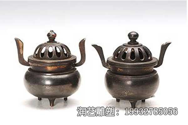 企业香炉景观铜雕 企业香炉景观铜雕