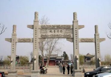 景区牌坊石雕