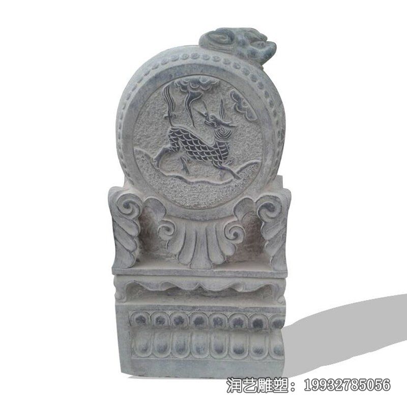 草坪景观抱鼓石石雕 草坪景观抱鼓石石雕