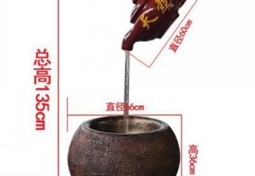 企业玻璃钢茶壶景观雕塑