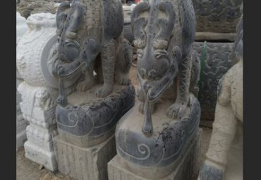 医院吸水兽动物石雕