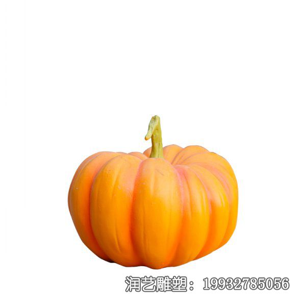 游乐场玻璃钢南瓜景观雕塑 游乐场玻璃钢南瓜景观雕塑