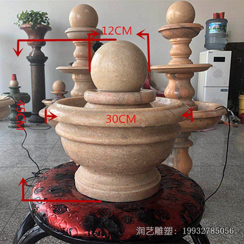 商场风水球景观石雕 商场风水球景观石雕