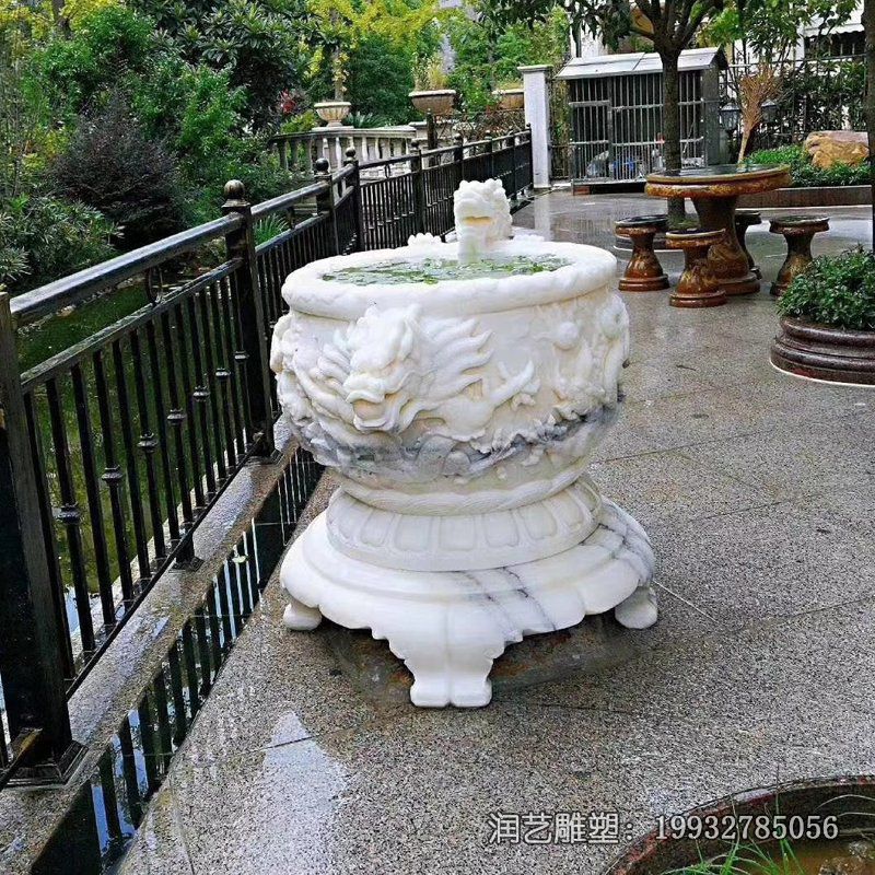 游乐场水缸景观石雕 游乐场水缸景观石雕