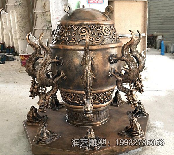 广场浑天仪景观铜雕 广场浑天仪景观铜雕