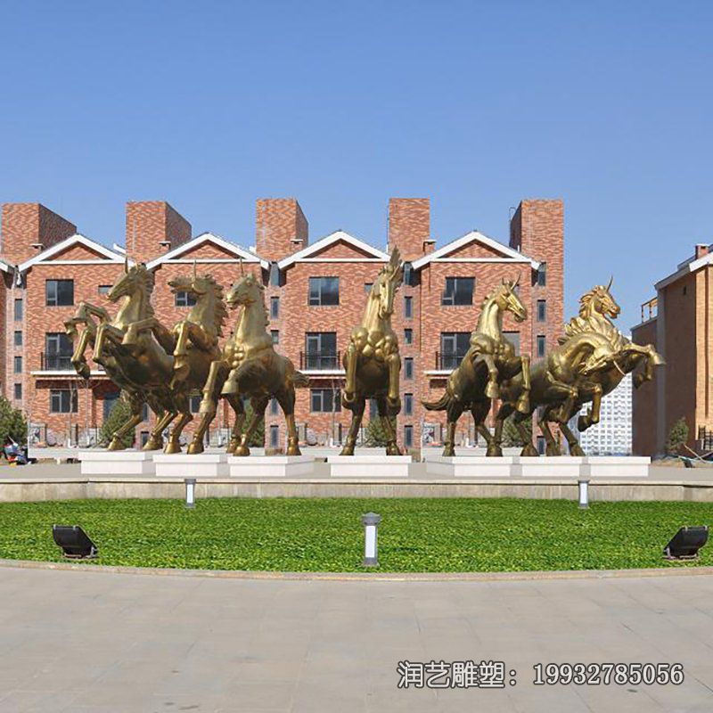 商业街阿波罗战车景观雕塑 商业街阿波罗战车景观雕塑