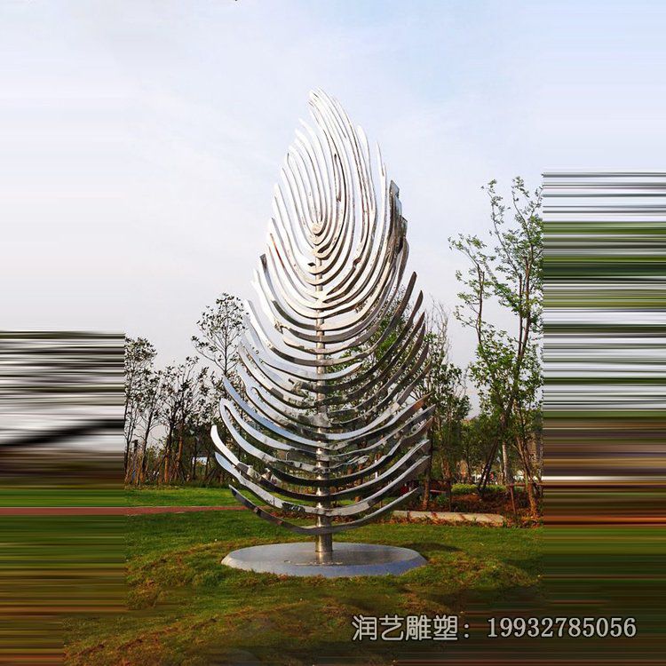 商业街不锈钢树景观雕塑 商业街不锈钢树景观雕塑