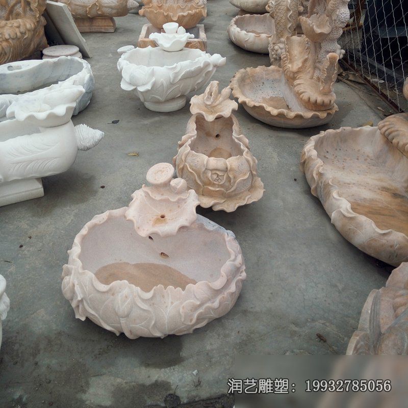 城市流水盆景观石雕 城市流水盆景观石雕