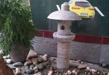 酒店灯景观石雕