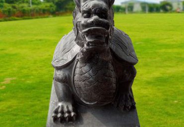 企业龙龟动物石雕