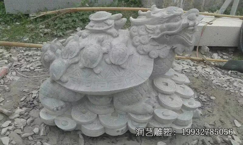 商场龙龟动物石雕 商场龙龟动物石雕