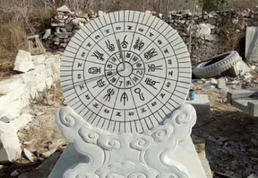 学校大理石日晷景观石雕