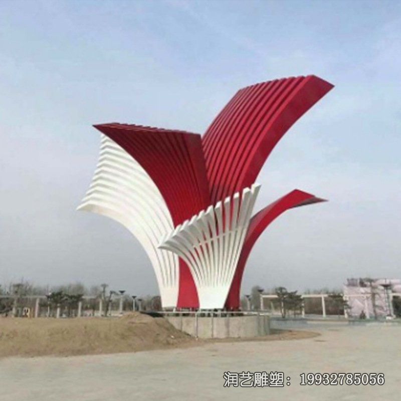 公园不锈钢标志景观雕塑 公园不锈钢标志景观雕塑