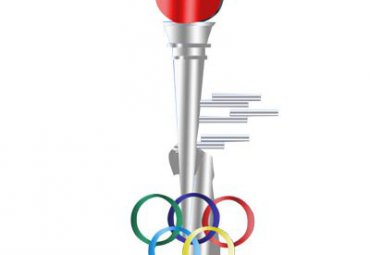 企业不锈钢五环景观雕塑