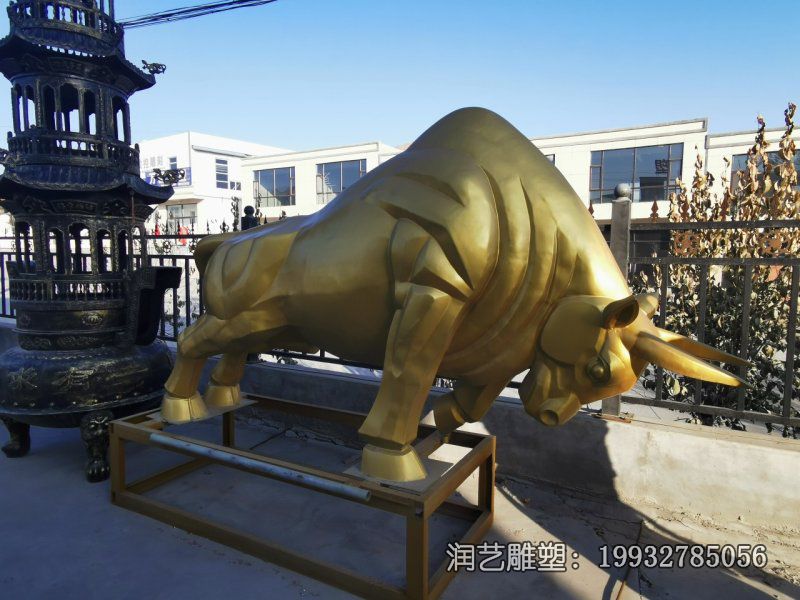 医院牛动物铜雕 医院牛动物铜雕