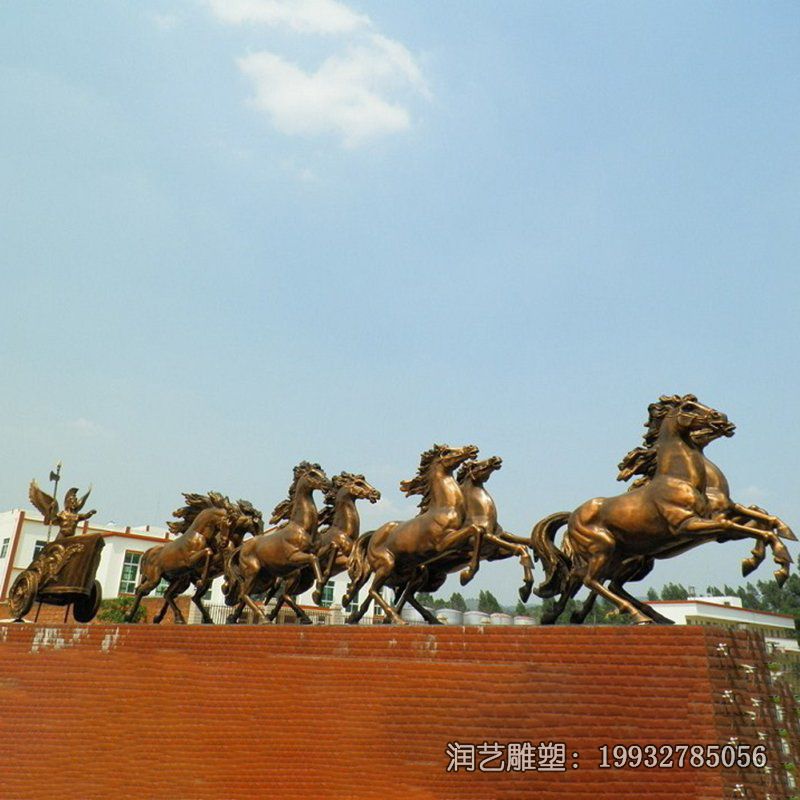公园阿波罗战车景观铜雕 公园阿波罗战车景观铜雕