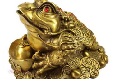 商业街金蟾动物铜雕