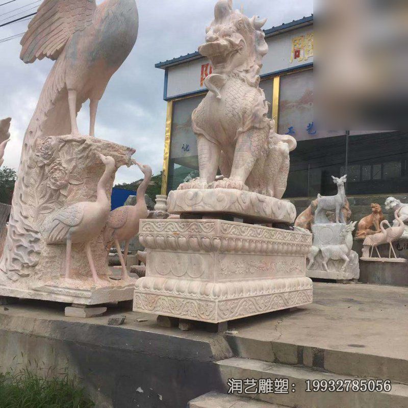 医院麒麟动物石雕 医院麒麟动物石雕