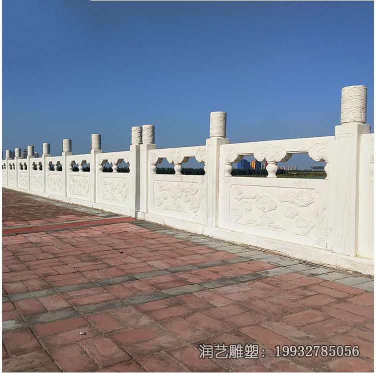 景区大理石栏板景观石雕 景区大理石栏板景观石雕