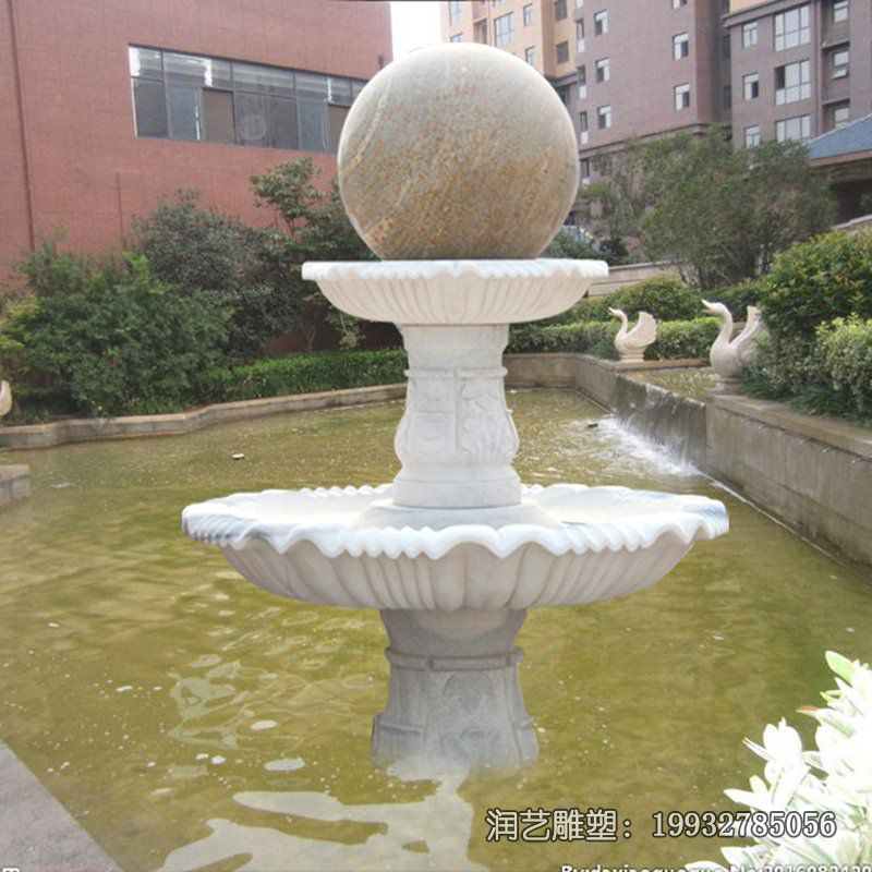 游乐场风水球景观石雕 游乐场风水球景观石雕