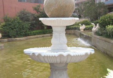 游乐场风水球景观石雕