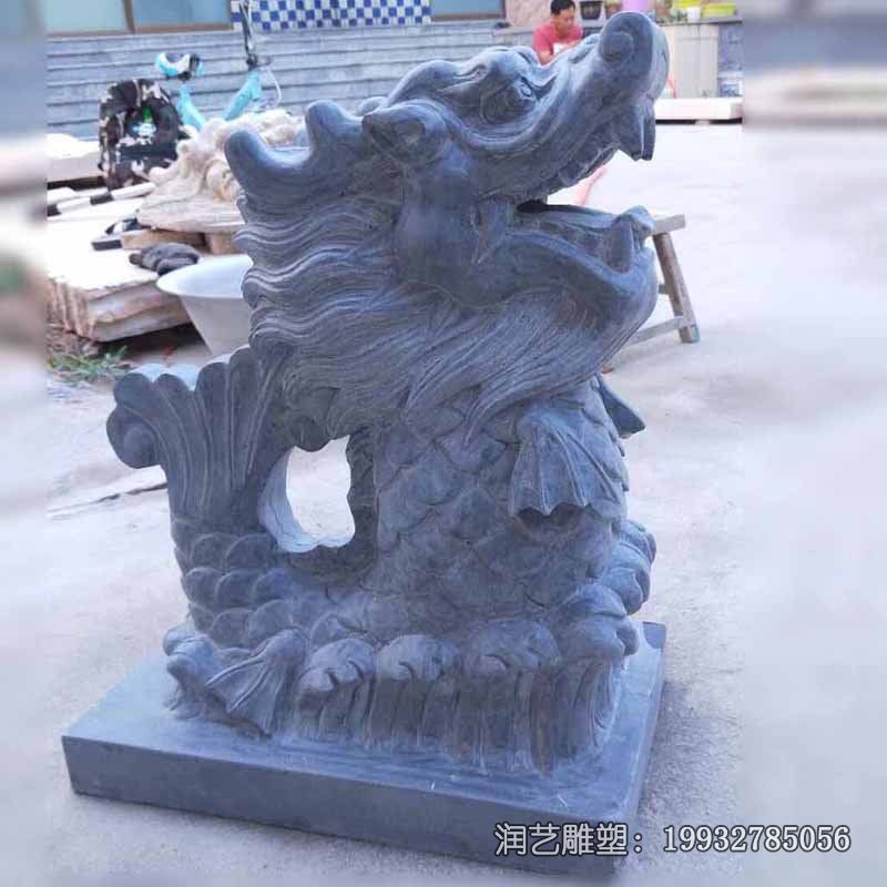 小区龙动物石雕 小区龙动物石雕