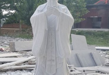 城市孔子人物石雕