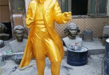 商业街贝多芬人物铜雕