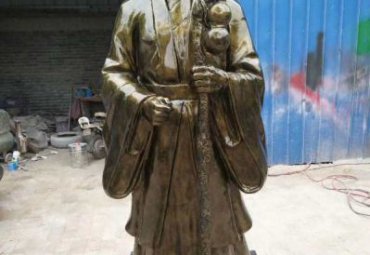城市孙思邈人物铜雕