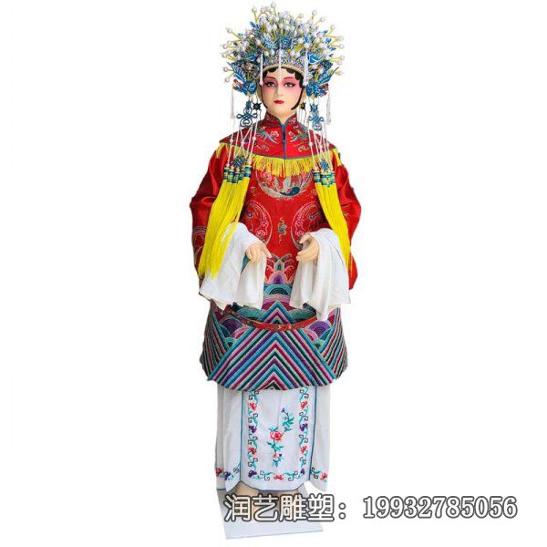 小区玻璃钢唱戏卡通雕塑 小区玻璃钢唱戏卡通雕塑
