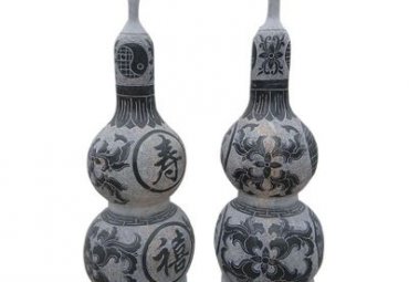 企业青石葫芦景观石雕