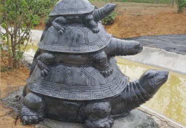 小区青石乌龟动物石雕