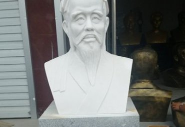 医院华佗人物石雕