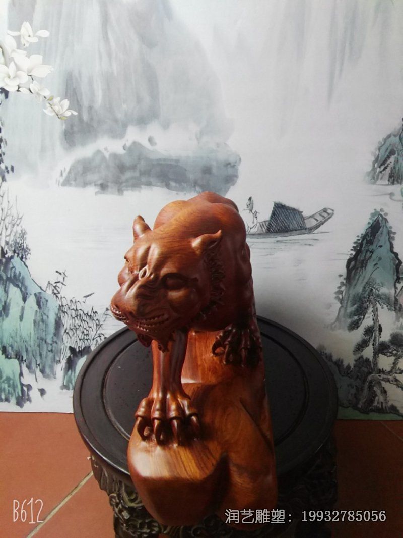 游乐场老虎动物铜雕 游乐场老虎动物铜雕