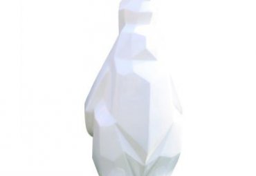 广场玻璃钢企鹅动物雕塑