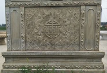 公园影壁景观石雕
