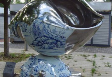 城市不锈钢动物雕塑