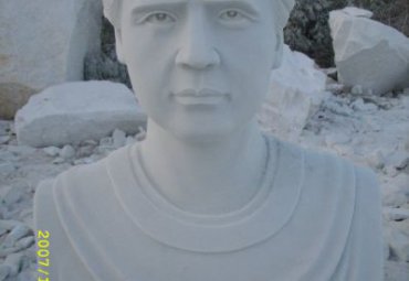 企业居里夫人人物石雕
